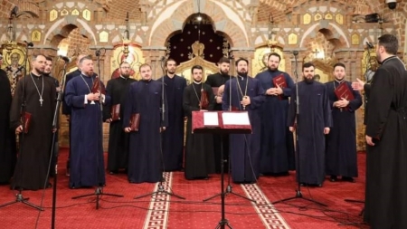 Un regal de colinde: Corala bărbătească Armonia, la Catedrala Episcopală aflată în Capitala Maramureșului, a adus celor prezenți multă încântare!
