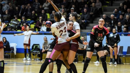 Handbal Feminin Liga Florilor: Minaur Baia Mare a marcat o înfrângere pe teren propriu, în etapa 9, în fața campioanei!