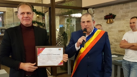 Este cetățean de onoare: Olimpiu Făt, sportivul din Maramureș care este și multiplu campion, național, european, mondial, a primit titlul în Șișești!