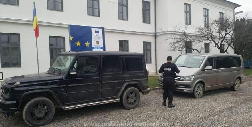 Două autoturisme în valoare de 300.000 lei, furate din Belgia, descoperite în Borșa de polițiștii de frontieră