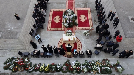 Slujba înmormântării pentru inginer Sorin Constantin Zaharia a avut loc la Catedrala Episcopală Baia Mare