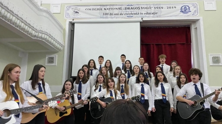 Unirea Principatelor Române a fost marcată în avans la Colegiul Național „Dragoș Vodă” Sighetu Marmației