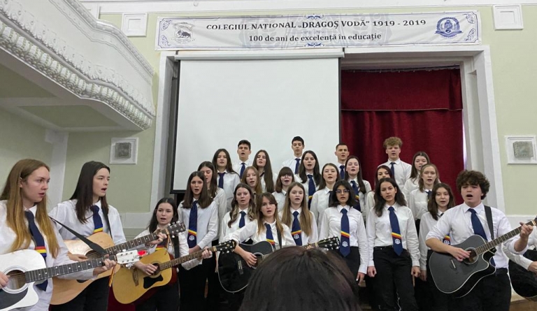 Unirea Principatelor Române a fost marcată în avans la Colegiul Național „Dragoș Vodă” Sighetu Marmației