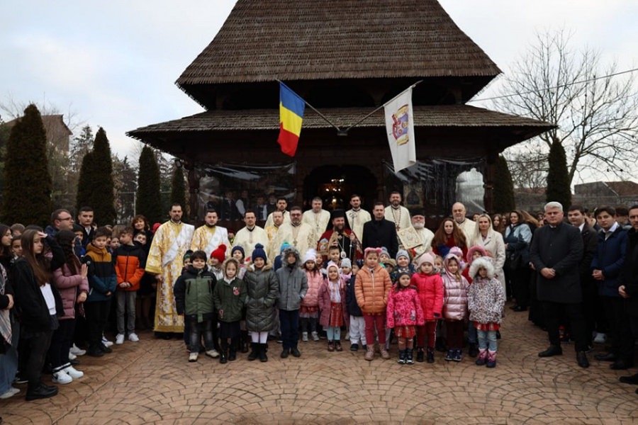 PS Timotei Sătmăreanul a participat la hramul Liceului Teologic Ortodox „N. Steinhardt” din Satu Mare