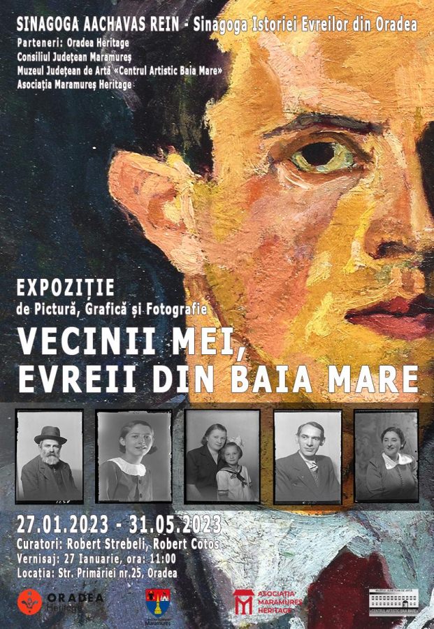 Expoziția de pictură, grafică și fotografie „Vecinii mei, evreii din Baia Mare” va fi vernisată în Oradea