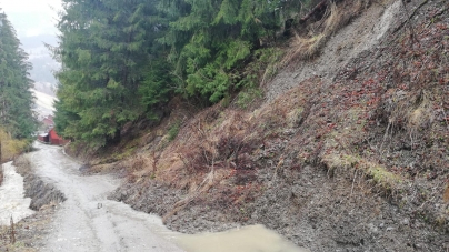 Probleme cauzate de vreme în orașul Borșa!