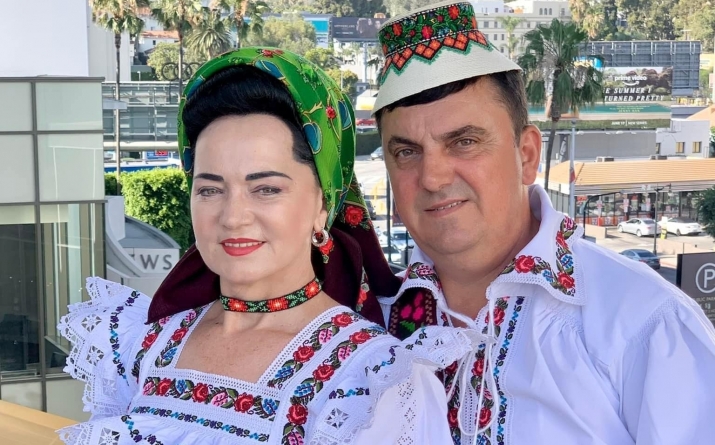 Îndrăgiții interpreți Florentina și Petre Giurgi se pregătesc de turneu peste ocean