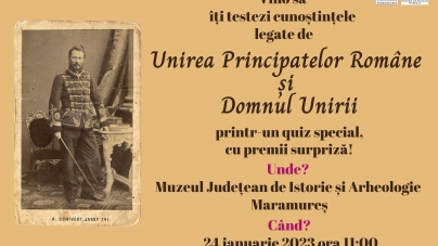 Quiz special de sărbătorire a Micii Uniri: Muzeul Județean de Istorie și Arheologie Maramureș va fi organizatorul interesaților de activitate!