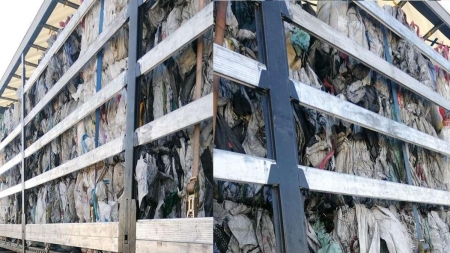 Alte peste 18 tone de deșeuri au fost oprite la intrarea în țară; Șoferul este din Maramureș