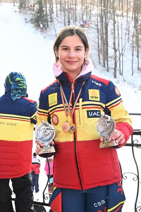 Rezultate bune obținute de Mălina Tutiu la “Cupa CSS Baia Sprie” la schi alpin, etapa a patra din Mini Cupa României