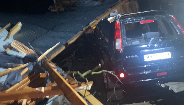 Gospodării din Bontăieni și Cetățele afectate de vijelia de duminică seara