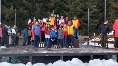 Trei titluri de vicecampion și patru medalii de bronz pentru CSȘ Baia Sprie la Cupa Regională Balcanică de Biatlon