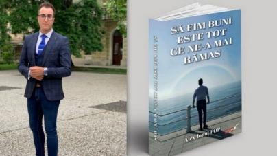 Tânărul maramureșean Alex Ionuț Pop lansează cartea „Să fim buni este tot ce ne-a mai rămas”