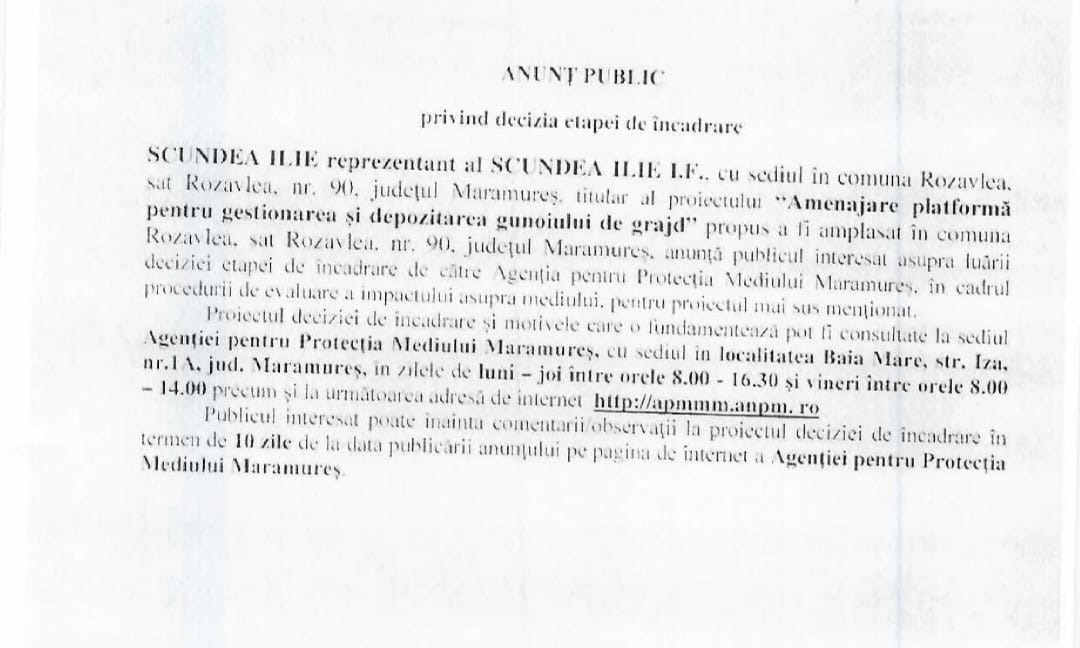 Anunț publicitar 02.02.2023