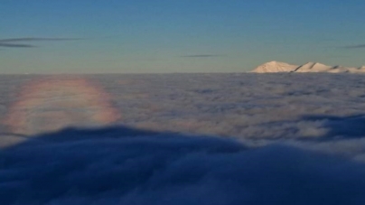 Fenomen deosebit cu apariție spectaculoasă în aria montană maramureșeană: Pe vreme cu adevărat frumoasă, Gloria se arată montaniarzilor din Țibleș!