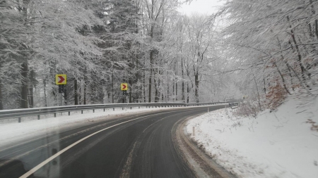 Care este situația circulației pe șoselele Maramureșului
