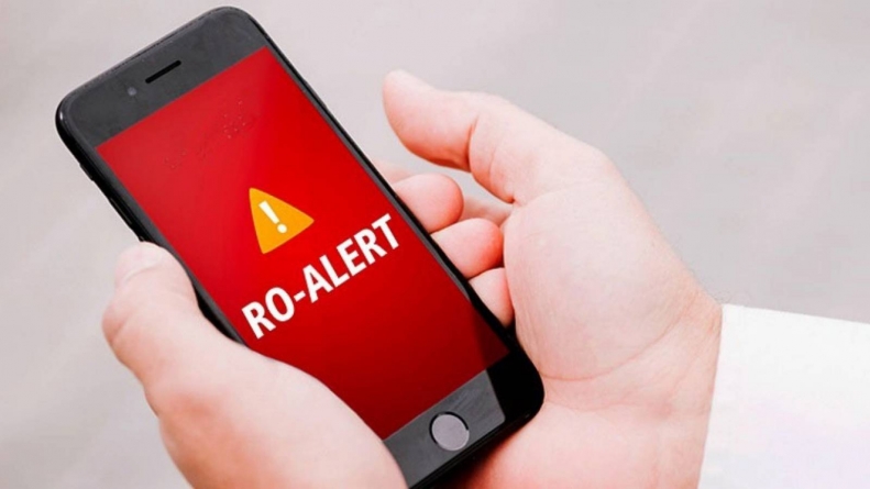 Aplicația RO-Alert a fost actualizată; Mai multe tipuri de alerte și informații utile