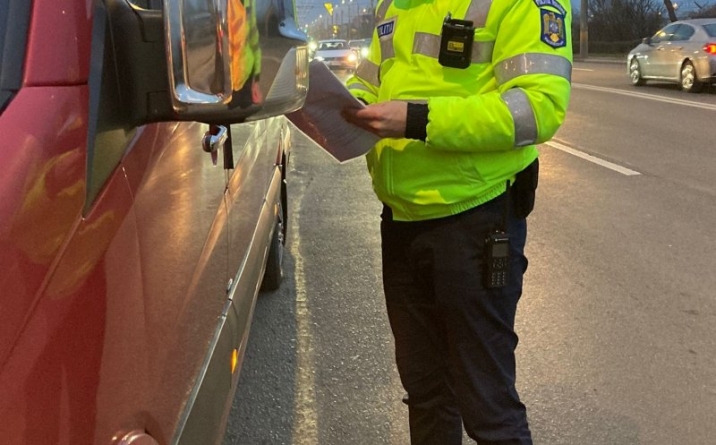 Pentru siguranța rutieră: În județ se desfășoară acțiunea „Speed Marathon”