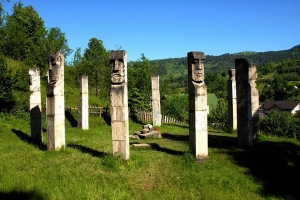 1972 Moisei - Monumentul Țăranilor Martiri - versiunea în piatră 1