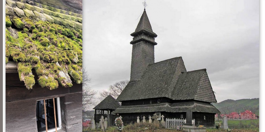 Exclusiv DirectMM: În Apșa de Mijloc, Maramureș: Parohia ortodoxă, din Ucraina, cu credincioși maramureșeni, un apel, de a salva biserica din 1428!