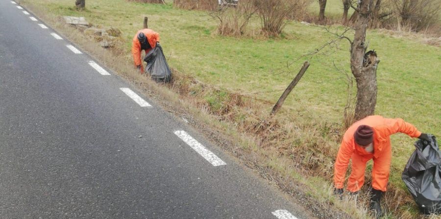 Ample activități de curățenie pe șoselele maramureșene!
