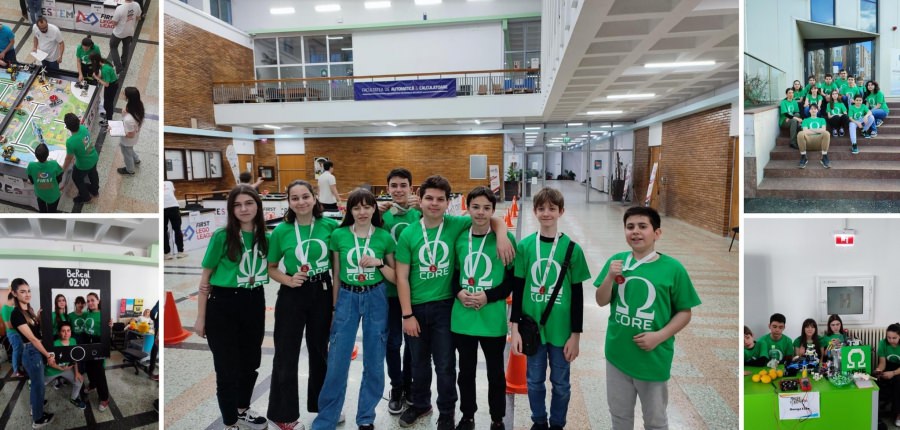 Șincaiștii performanți la robotică: Elevii din echipa liceului băimărean, în premieră pentru județul Maramureș, la First Lego League, din Capitală!