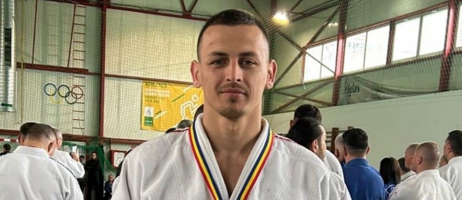 Campionatul Național al MAI: Un jandarm maramureșean a obținut la judo o reușită superbă! Denis Pop, locul întâi și medalia de aur la categoria sa!