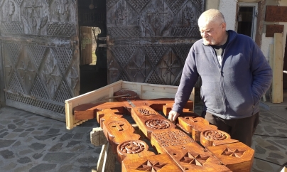Nicolae Șerban din Rogoz, meșterul care dă viață lemnului (FOTO)
