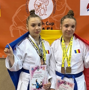 Avem tineri foarte talentați: Două surori, sportive în Maramureș, ambele la CSM Baia Mare, au obținut medalii, la Turneul Internațional din Israel!