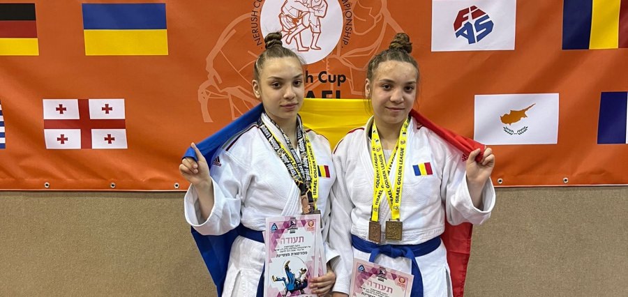 Avem tineri foarte talentați: Două surori, sportive în Maramureș, ambele la CSM Baia Mare, au obținut medalii, la Turneul Internațional din Israel!
