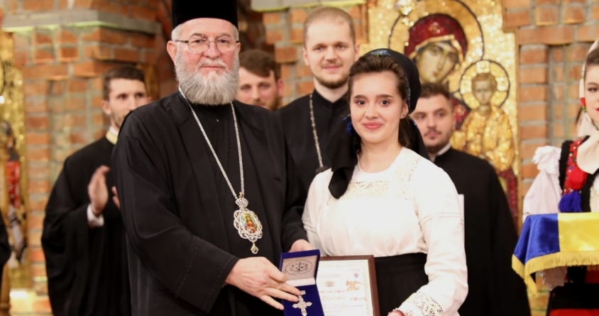 Băimăreanca Patricia Moldovan a obținut Marele Premiu al Concursului „Imn de slavă, dragoste și dor de dăinuire și nemurire”