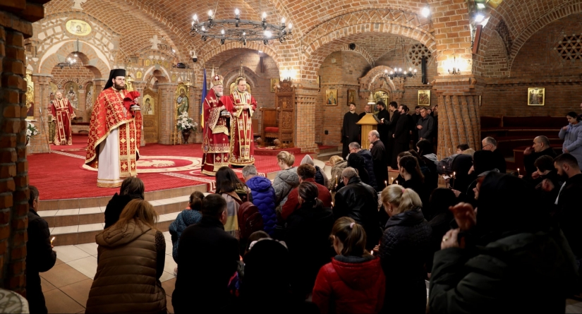 Sfânta și Dumnezeiasca Liturghie din Joia Mare la Catedrala Episcopală din Baia Mare