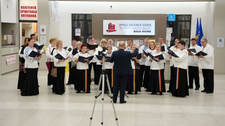 Concert pascal la Spitalul Județean Baia Mare