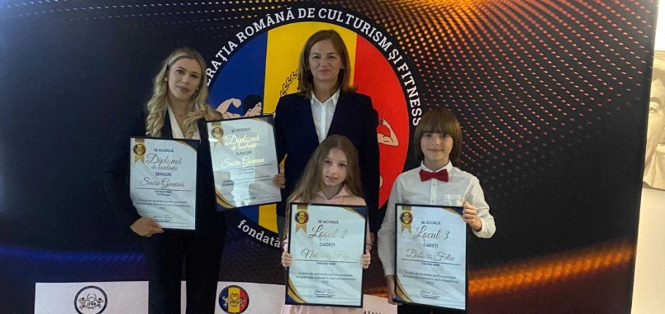 Culturism și fitness: Trei sportivi băimăreni premiați la Gala Sportivii Anului 2022
