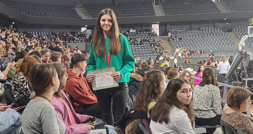 Reușită frumoasă la Franceză pentru o maramureșeancă!