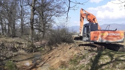 Lucrări importante de regularizare lângă Baia Sprie!
