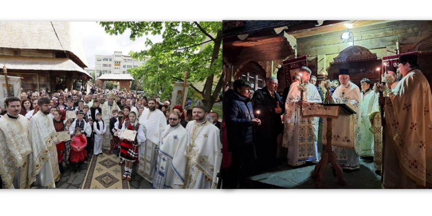 Sfântul Ierarh Iosif Mărturisitorul: File istorice băimărene despre Bisericuța de Lemn din centrul municipiului! Cum a răsărit în peisajul citadin!