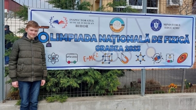 Prima performanță pentru Mihnea Alex Tuș: Maramureșeanul a obținut la Oradea o reușită superbă! Argintul la Olimpiada Națională de Fizică din 2023!
