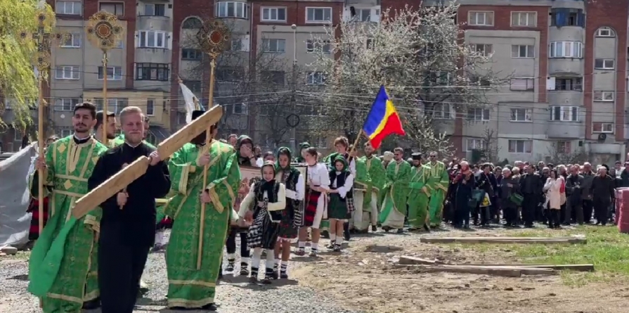 La Catedrala Episcopală Baia Mare va avea loc procesiunea tradițională de Florii