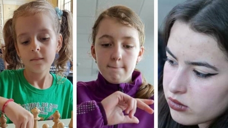 Campionatul Național de Șah: Trei tinere maramureșene au obținut la Eforie o reușită fantastică! Medaliate cu aur la proba regină la categoria lor!