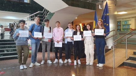 Elevi ai Școlii „Alexandru Ioan Cuza” Baia Mare premiați la Simpozionul și Concursul Național „S.O.S. Producția de alimente”