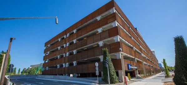 Se face parcare pe șapte etaje la Pârtia Olimpică de schi din Borșa