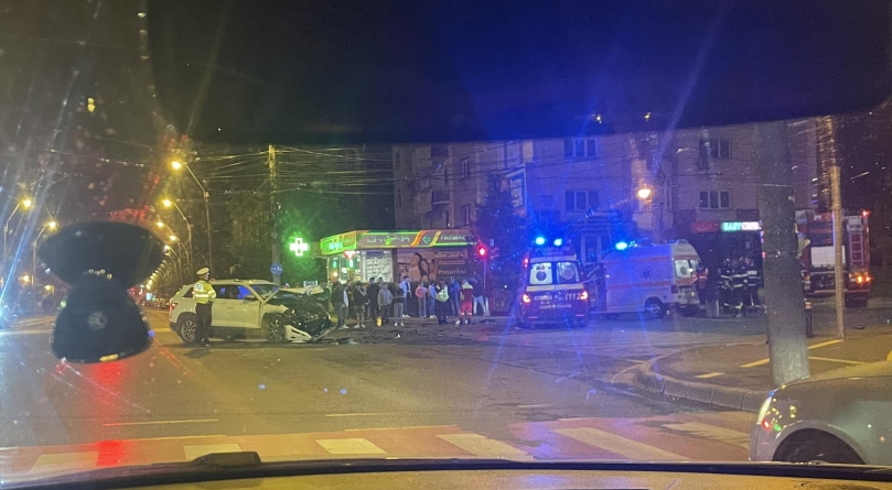 Accident rutier cu trei victime în Baia Mare