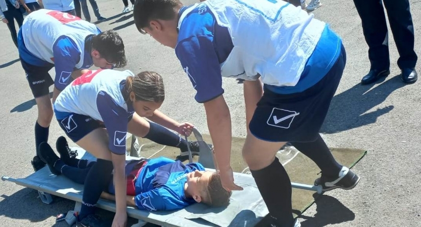 Elevi din cadrul mai multor unități de învățământ din Maramureș s-au întrecut în cadrul concursului “Cu viața mea apăr viața”