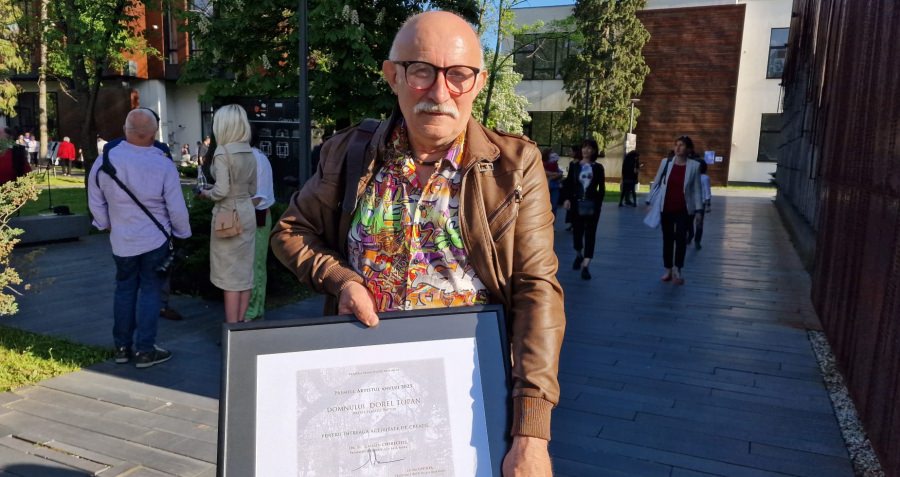 Merite recunoscute: Pictorul Dorel Topan a primit titlul Artistul Anului 2023