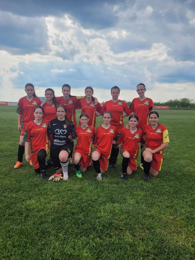 Fotbalul feminin are viitor în Baia Mare: Banat Girls Reşița – Fotbal Feminin Baia Mare 2-6 (1-4)