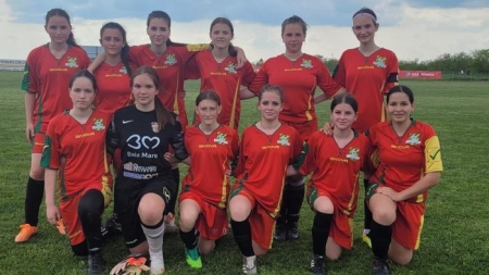Fotbalul feminin are viitor în Baia Mare: Banat Girls Reşița – Fotbal Feminin Baia Mare 2-6 (1-4)
