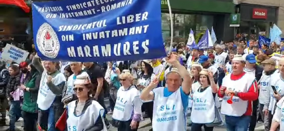 Grevă de avertisment în învățământul maramureșean; Anunțul făcut de SLIMM