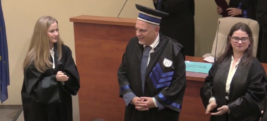 La Centrul Universitar Nord: Un profesor de la o universitate din Portugalia a primit titlul de Doctor Honoris Causa
