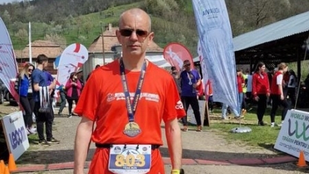 Aristotel Rudolf Felker, angajat al Spitalului Județean Baia Mare, a obținut o mare performanță, la „Sălciua Trail Run”: locul doi la categoria sa!